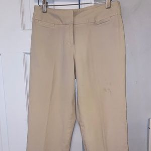 J Jill Capri Beige Pants